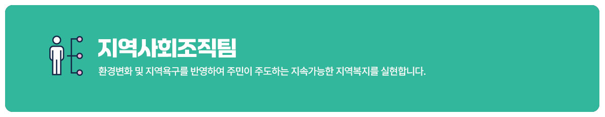 지역사회조직팀 사진